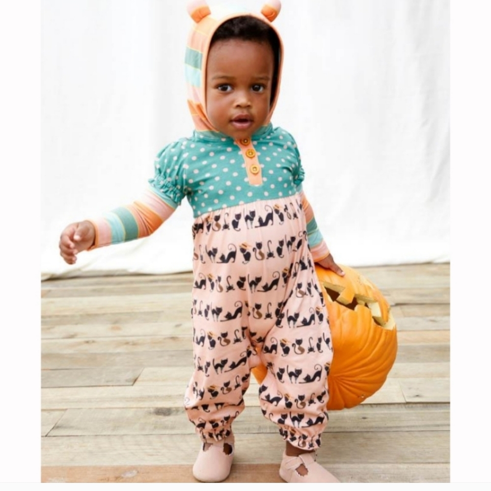 Matilda Jane Ima Skeered Babies Romper Size 6-12 months